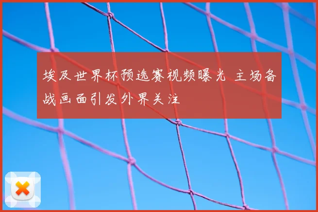埃及世界杯预选赛视频曝光 主场备战画面引发外界关注