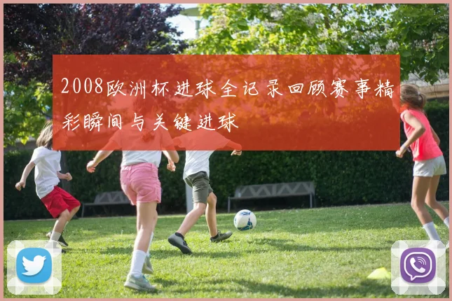 2008欧洲杯进球全记录回顾赛事精彩瞬间与关键进球